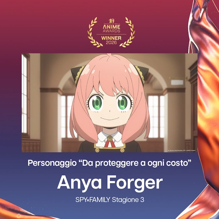 Crunchyroll Anime Awards 2026 - personaggio da proteggere a ogni costo